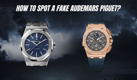 how to spot a fake audemars piguet watch|false Audemars Piguet sightings.